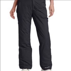 Women’s Columbia Black Snow Pants